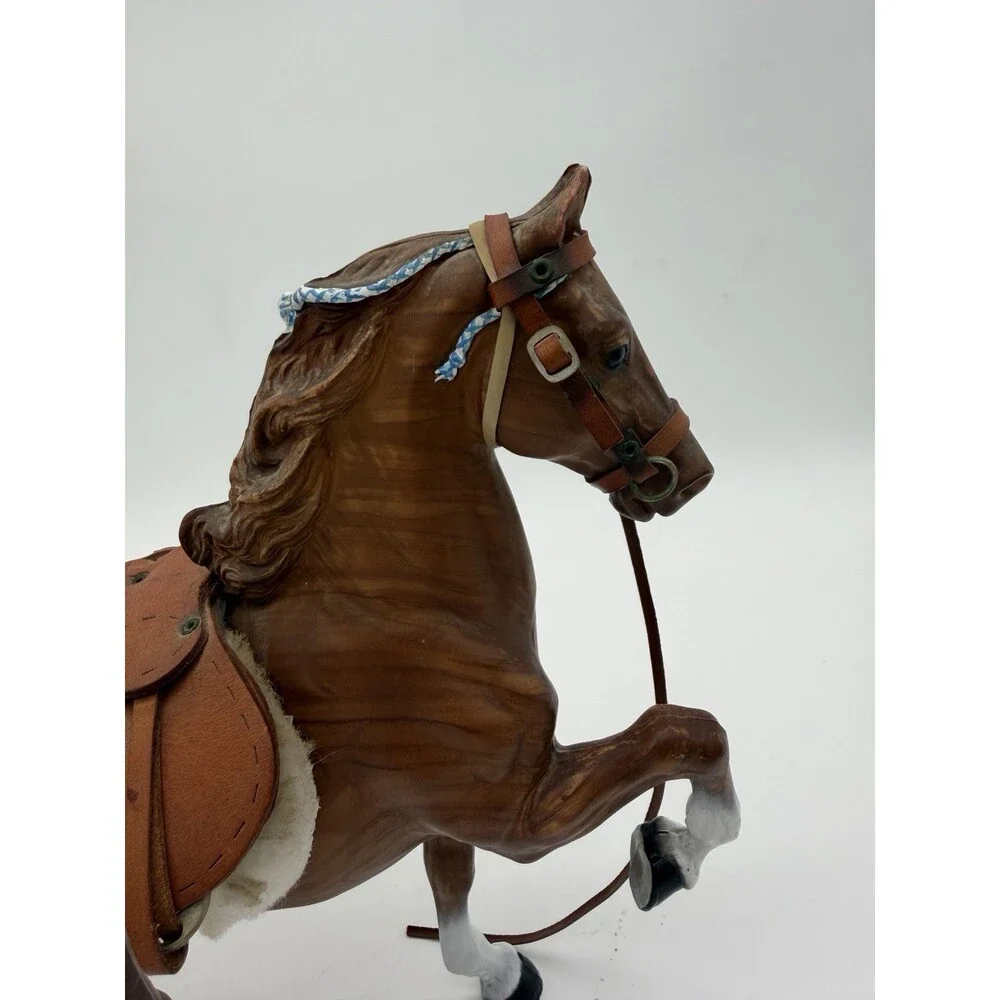 Breyer Five Gaiter Woodgrain w/Saddle & Bridle accessories 1964 Rare USA Horse